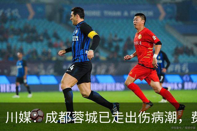川媒：成都蓉城已走出伤病潮，费利佩完全康复、罗慕洛恢复顺利